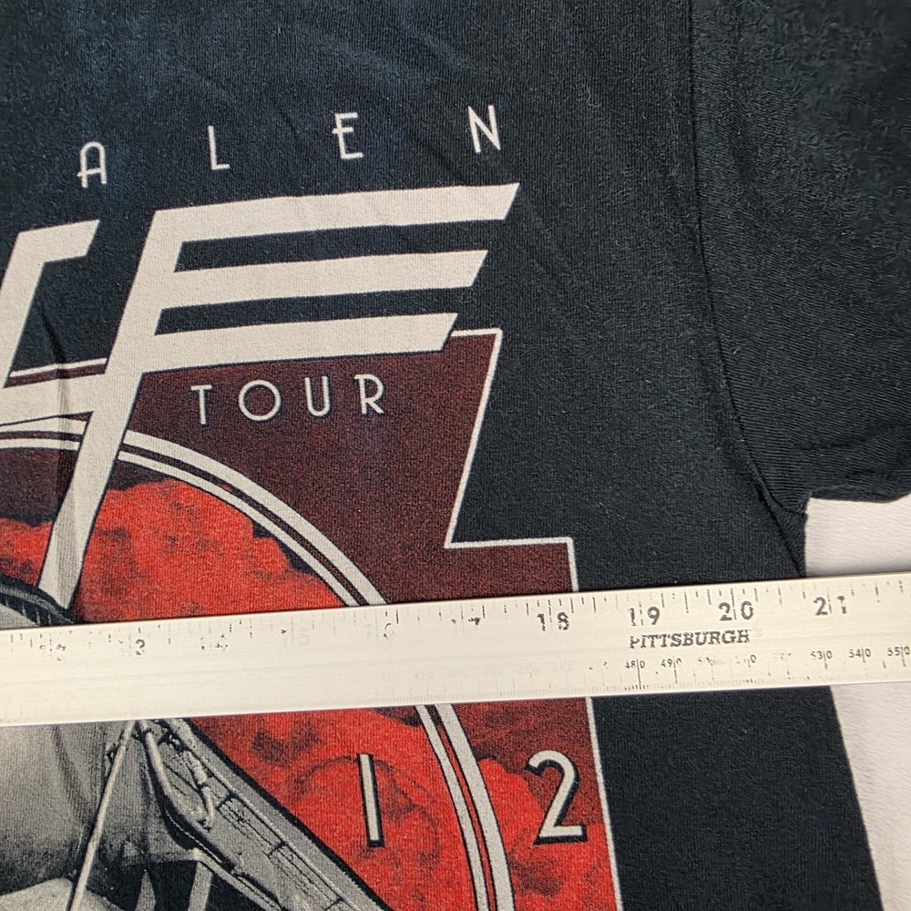 Van Halen Shirt Large A Different Kind Of Truth Tour 2012 Rock Band Concert - Picture 7 of 8